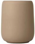 blomus Zahnputzbecher SONO Zahnputzbecher tan 11 cm