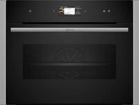 NEFF Dampfbackofen N 90 C24FS31N0, mit Teleskopauszug nachr&uuml;stbar, EasyClean&reg;