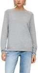 QS Strickpullover mit Strukturmuster