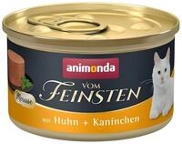 Animonda vom Feinsten Adult mit Huhn & Kaninchen 85 g - 12 St&uuml;ck, Nassfutter f&uuml;r:
