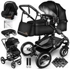 KIDUKU Kombi-Kinderwagen KIDUKU&reg; 3 in 1 Kombi-Kinderwagen Buggy Reisebuggy...