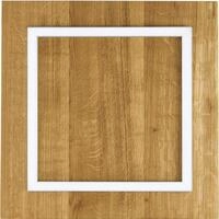 HerzBlut LED Deckenleuchte Mia LED, Alu LED-Leiste Acryl satiniert