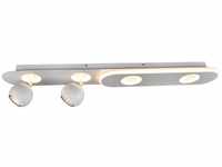 Brilliant LED-Deckenleuchte Irelia, vierflammig weiß