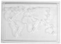 Rayher Modellierwerkzeug Gie&szlig;form Weltkarte, 20 cm x 30 cm