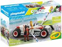 Playmobil® Konstruktions-Spielset Rennauto (71376), Color, (20 St), zum