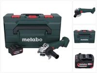 metabo Winkelschleifer W 18 L 9-125 Akku Winkelschleifer 18 V 125 mm + 1x Akku 4,0 Ah