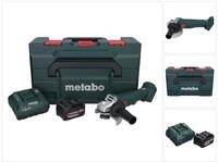 metabo Winkelschleifer W 18 L 9-125 Akku Winkelschleifer 18 V 125 mm + 1x Akku 4,0 Ah