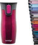 CONTIGO Isolierflasche Contigo Thermobecher West Loop Edelstahl Isolierbecher...