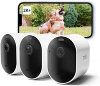 ARLO &Uuml;berwachungskamera Pro 5 &Uuml;berwachungskamera Aussen WLAN, 2K+ HDR Video - 3er
