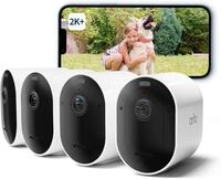 ARLO &Uuml;berwachungskamera Pro 5 &Uuml;berwachungskamera Aussen WLAN, 2K+ HDR Video - 4er