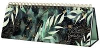 Sigel Schreibtischkalender Wochenplaner Jolie (EN) undatiert 30x11,4cm 1 Woche/2