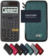 CASIO Taschenrechner fx-87DE X ClassWiz inkl. WYNGS Schutztasche T&uuml;rkis