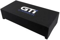 Crunch GTi200S 20 cm (8) Downfire Geh&auml;usesubwoofer mit Passiv-Membran Auto-Subwoofer