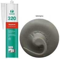 Ramsauer Dichtstoff Ramsauer 320 Baudicht Hybrid Dichtstoff 310ml Kartusche,
