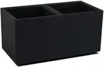 ONDIS24 Pflanzk&uuml;bel Caro Beton Optik Blumenk&uuml;bel mit Rollen aus Kunststoff 100%