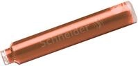 SCHNEIDER F&uuml;llhalter Tintenpatrone Standard Pastell Apricot VE=6 St&uuml;ck