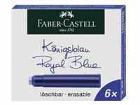 Faber-Castell Füllerpatronen 185506 königsblau 6-Stk. (185506)