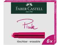 Faber-Castell Schultüte Tintenpatronen Standard pink 6er