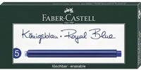 Faber-Castell Faber Castell Tintenpatronen Standard Gro&szlig;raum 5er blau...