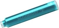 SCHNEIDER F&uuml;llhalter Tintenpatrone Standard Pastell Bermuda Blue VE=6 St&uuml;ck