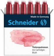 SCHNEIDER Schneider 166136 6x Pastell Tintenpatronen f&uuml;r F&uuml;ller Blush...