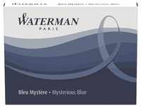 Waterman WATERMAN Tintenpatrone Stand. Myster Blue 8 Stück Tintenpatrone