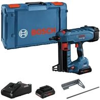 BOSCH Akku-Stauchkopfnagler GNB 18V-38, 18 in V, Betonnagler mit 2x Akku ProCORE 4 Ah