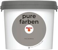 Alpina Wandfarbe Alpina pure farben - Graut&ouml;ne