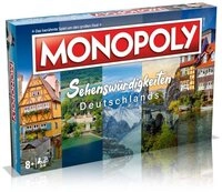 Winning Moves Spiel Monopoly die sch&ouml;nsten Sehensw&uuml;rdigkeiten Deutschlands