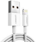UGREEN Vernickeltes Kabel 10W USB-A kompatibel mit iPhone-Kabel in Wei&szlig;