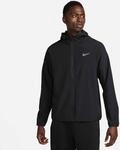 Trainingsjacke NIKE "M NK DF FORM HD JKT", Herren, Gr. S, schwarz (schwarz,