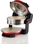 Ariete Pizzaofen 927R Doppelpizzaofen f&uuml;r 2 Pizzen gleichzeitig, rot