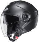 HJC Motorradhelm HJC i40N Solid semi matt schwarz Jethelm (1er Set), jethelm...