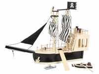 Legler Großes Piratenschiff mit Zubehör