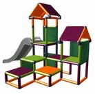 move and stic Spielcenter GESA Kletterger&uuml;st f&uuml;r Kleinkinder mit Rutsche f&uuml;r In-
