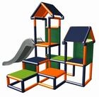 move and stic Spielcenter GESA Kletterger&uuml;st f&uuml;r Kleinkinder mit Rutsche f&uuml;r In-