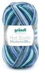 Gr&uuml;ndl Gr&uuml;ndl Wolle Hot Socks Madena 4-fach 100 g H&auml;kelwolle