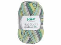 Gründl Wolle Hot Socks Madena Sockenwolle 4fädig zum Stricken und Häkeln
