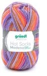 Gr&uuml;ndl Gr&uuml;ndl Wolle Hot Socks Madena 4-fach 100 g H&auml;kelwolle