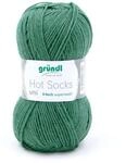 Gr&uuml;ndl Bastelnaturmaterial Gr&uuml;ndl Wolle Hot Socks uni 50 g tannengr&uuml;n