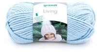 Gr&uuml;ndl Gr&uuml;ndl Wolle Living 100 g blau H&auml;kelwolle