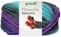 Gr&uuml;ndl 100 Gramm Filzwolle Spectra Wolle Farbauswahl H&auml;kelwolle