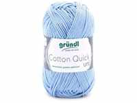 Gründl Gründl Wolle Cotton Quick 50 g uni himmelblau Häkelwolle
