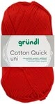Gr&uuml;ndl Cotton Quick Uni H&auml;kelwolle, 50g