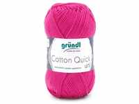 Gründl Gründl Wolle Cotton Quick 50 g uni pink Häkelwolle