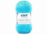 Gründl Gründl Wolle Cotton Quick 50 g uni wasserblau Häkelwolle
