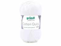 Gründl Cotton Quick uni weiß (865-01)