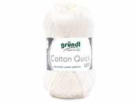 Gründl Gründl Wolle Cotton Quick 50 g uni wollweiß Häkelwolle