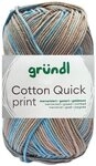 Gr&uuml;ndl 50 Gramm Gr&uuml;ndl Cotton Quick Print Strickgarn Farbauswahl Bastelgarn