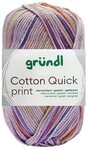 Gr&uuml;ndl 50 Gramm Gr&uuml;ndl Cotton Quick Print Strickgarn Farbauswahl Bastelgarn